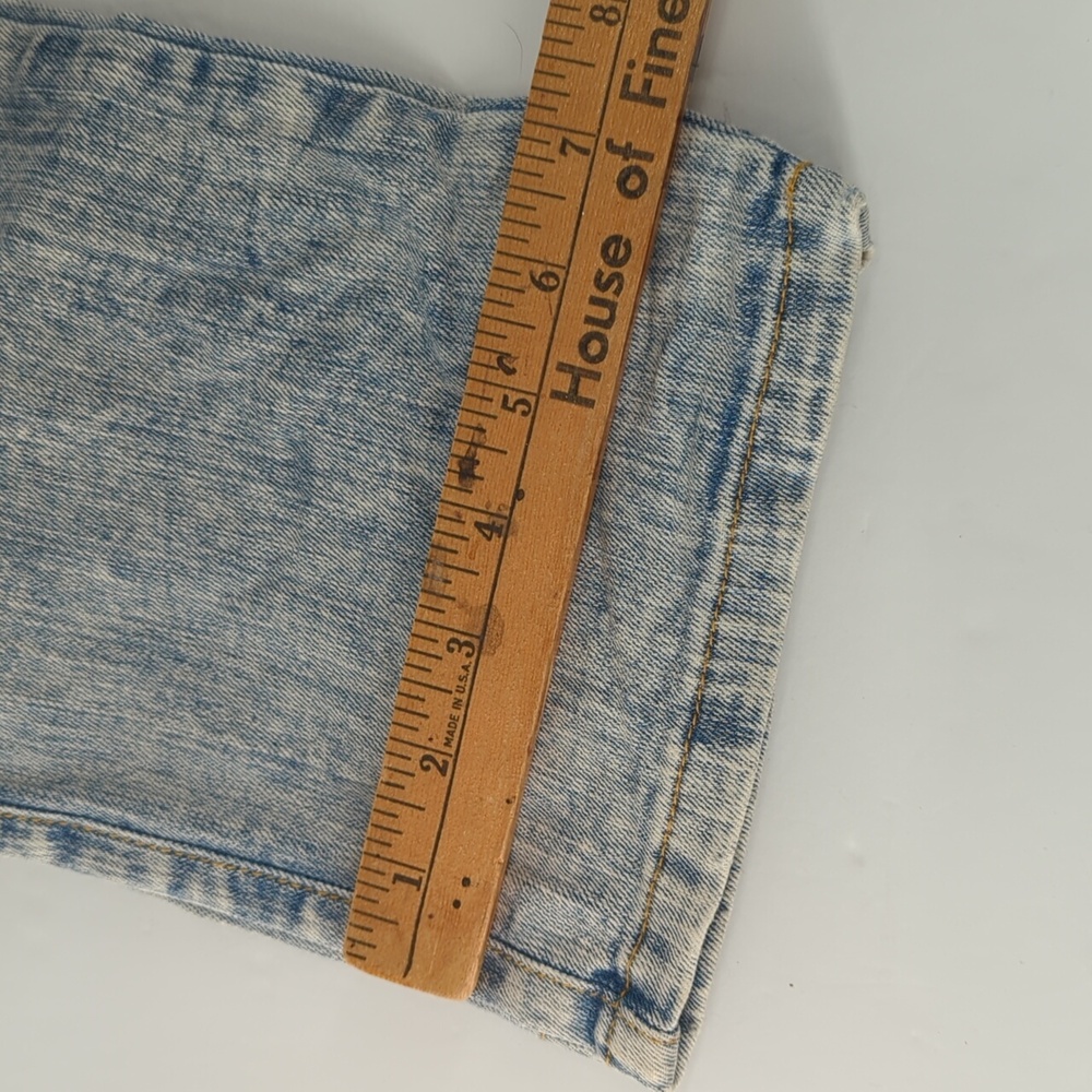 Guess Denim Overalls Acid Wash Skinny Leg Size 25 - Picture 10 of 10